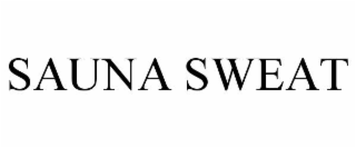 sauna sweat