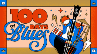 100 days of blues lucille