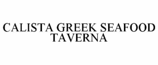 calista greek seafood taverna