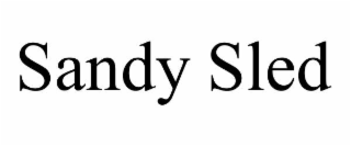 sandy sled