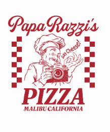 papa razzi's pizza malibu california say cheese!