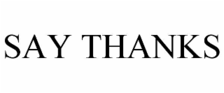 say thanks