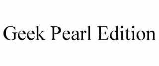 geek pearl edition