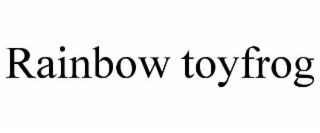 rainbow toyfrog