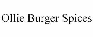 ollie burger spices