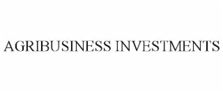 agribusiness investments