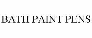bath paint pens
