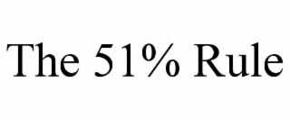 the 51% rule
