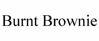 burnt brownie