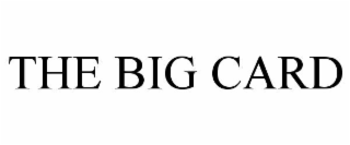 the big card