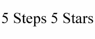 5 steps 5 stars