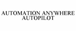 automation anywhere autopilot