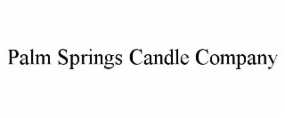 palm springs candle company