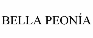 bella peonÍa