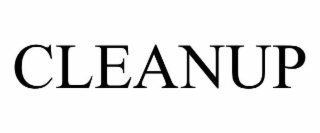 cleanup