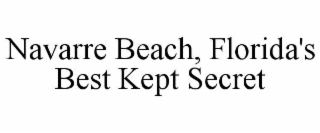 navarre beach, florida's best kept secret