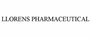 llorens pharmaceutical