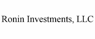 ronin investments, llc