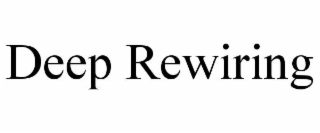 deep rewiring