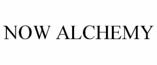 now alchemy
