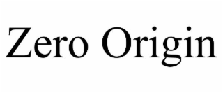 zero origin