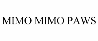 mimo mimo paws