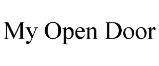 my open door