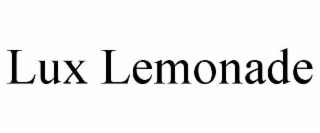 lux lemonade