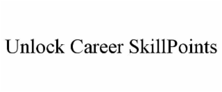 unlock career skillpoints