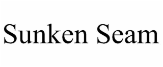 sunken seam
