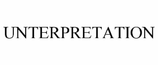 unterpretation
