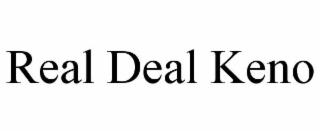 real deal keno