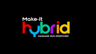 make-it hybrid massage gun redefined