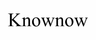 knownow