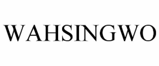 wahsingwo
