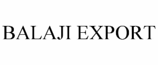 balaji export