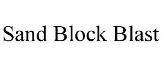 sand block blast
