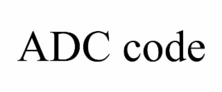 adc code
