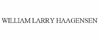 william larry haagensen