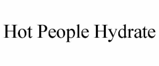 hot people hydrate