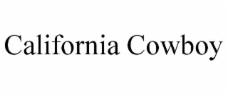 california cowboy