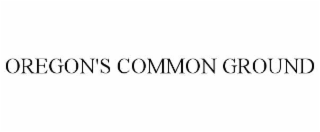 oregon's common ground