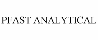 pfast analytical