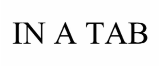 in a tab
