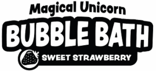 magical unicorn bubble bath sweet strawberry