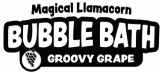 magical llamacorn bubble bath groovy grape