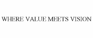 where value meets vision