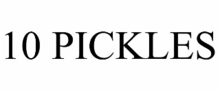 10 pickles