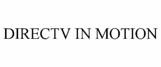directv in motion