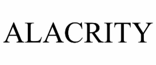 alacrity